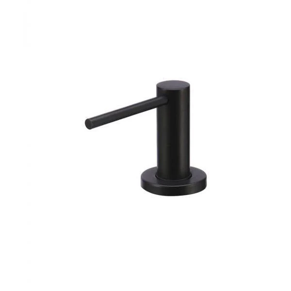 Meir Round Soap Dispenser Matte Black - Image 4