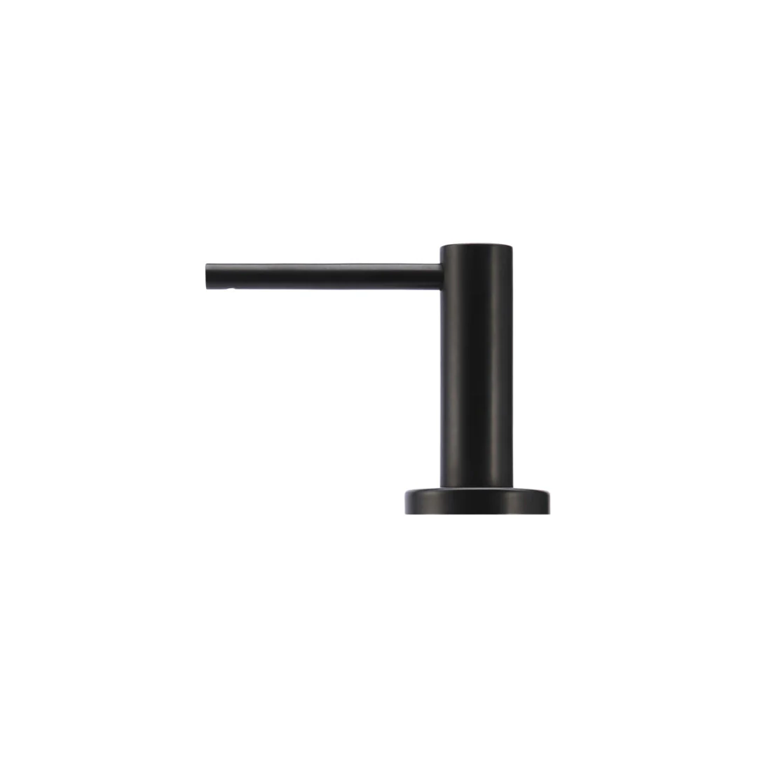Meir Round Soap Dispenser Matte Black - Image 5