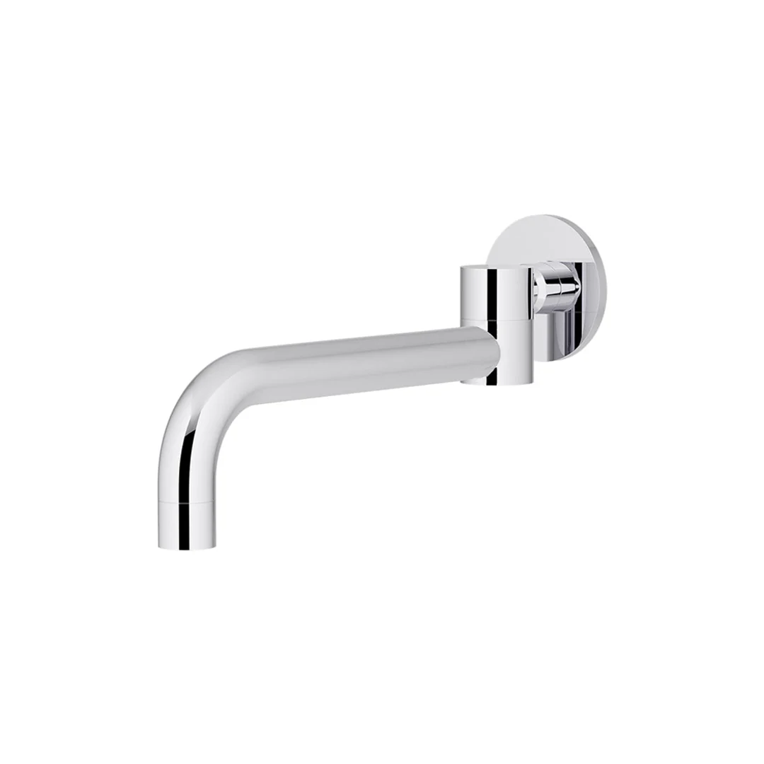 Meir Round Swivel Wall Spout Champagne - Image 4