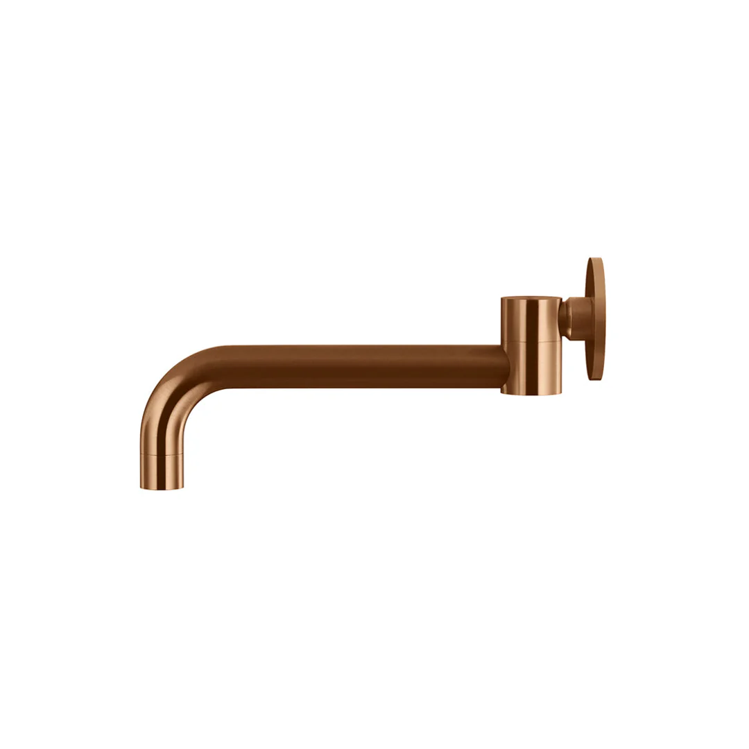 Meir Round Swivel Wall Spout Lustre Bronze