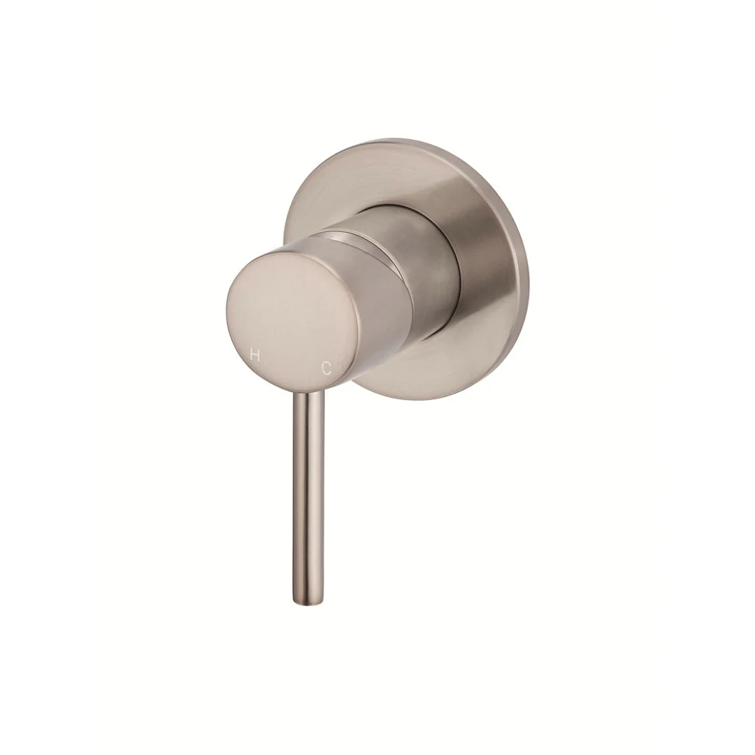 Meir Round Wall Mixer Finish Kit Champagne - Image 3