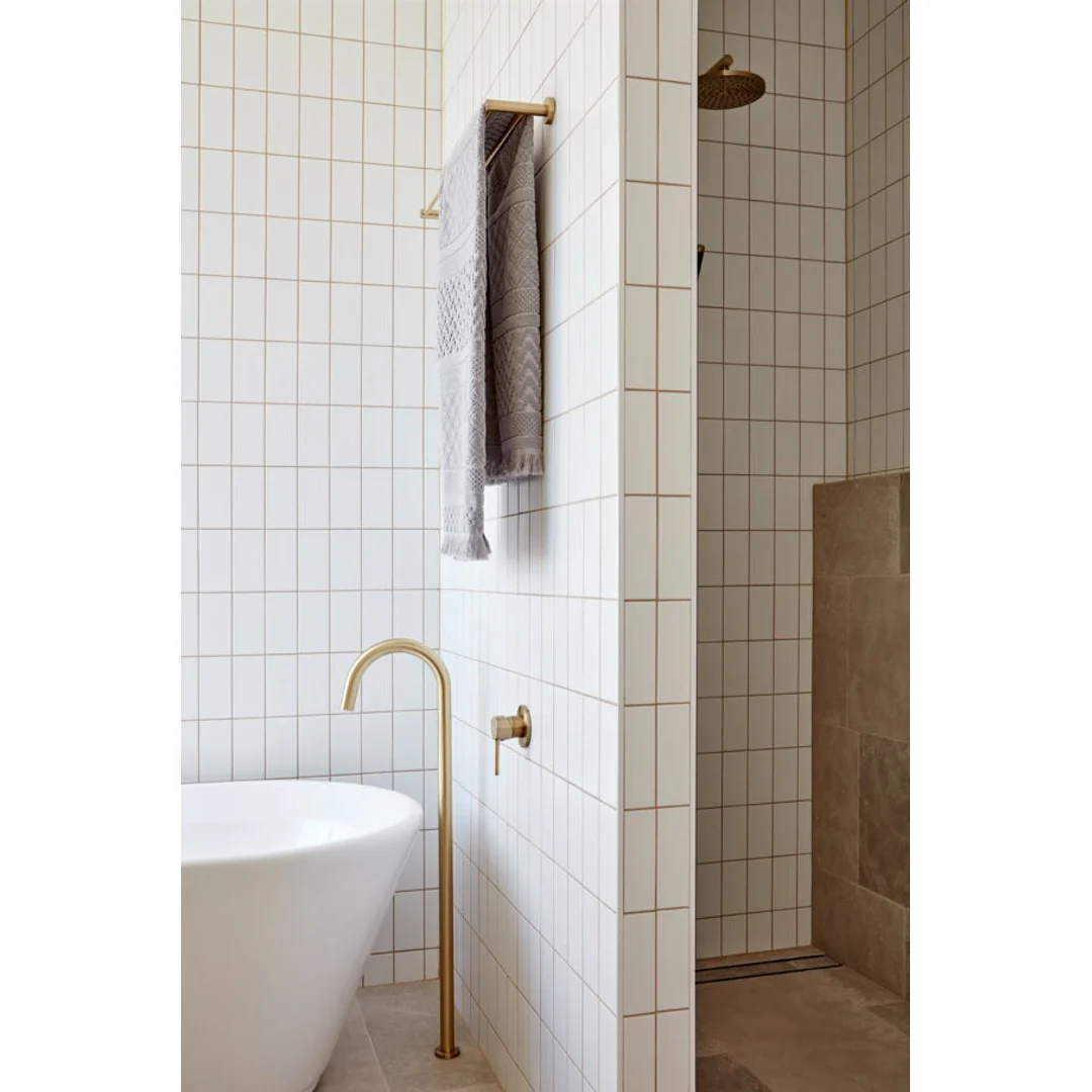 Meir Round Wall Mixer Finish Kit Tiger Bronze - Image 5