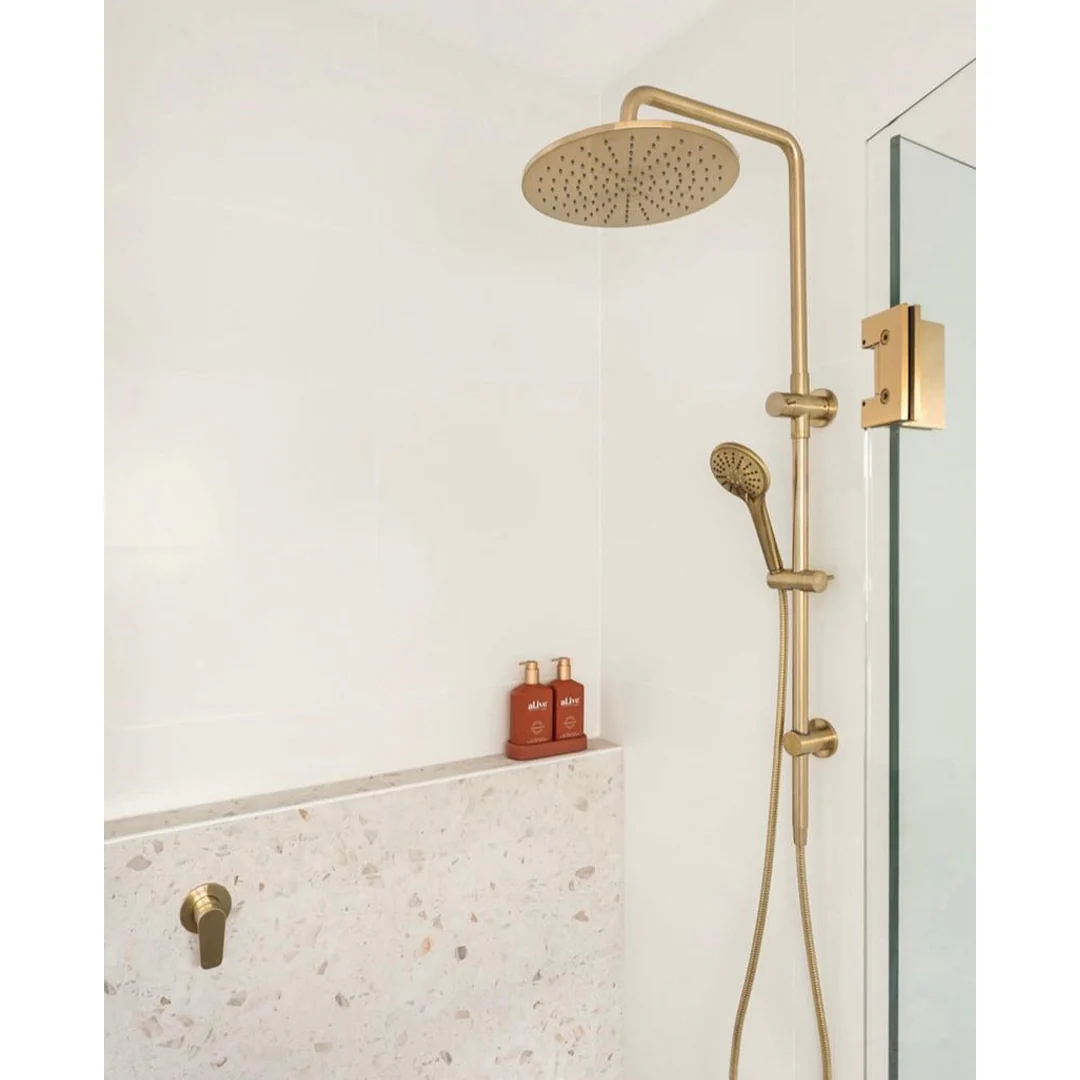 Meir Round Wall Mixer Paddle Handle Finish Kit Tiger Bronze - Image 5
