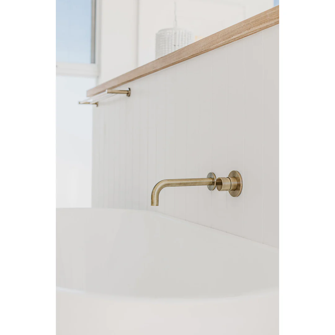 Meir Round Wall Mixer Pinless Handle Finish Kit Tiger Bronze - Image 4