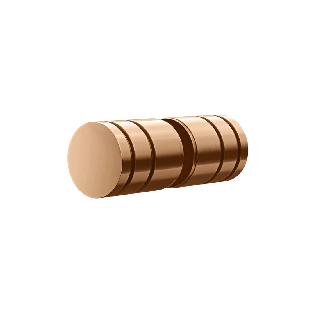 Meir Shower Door Round Handle Lustre Bronze - Image 3