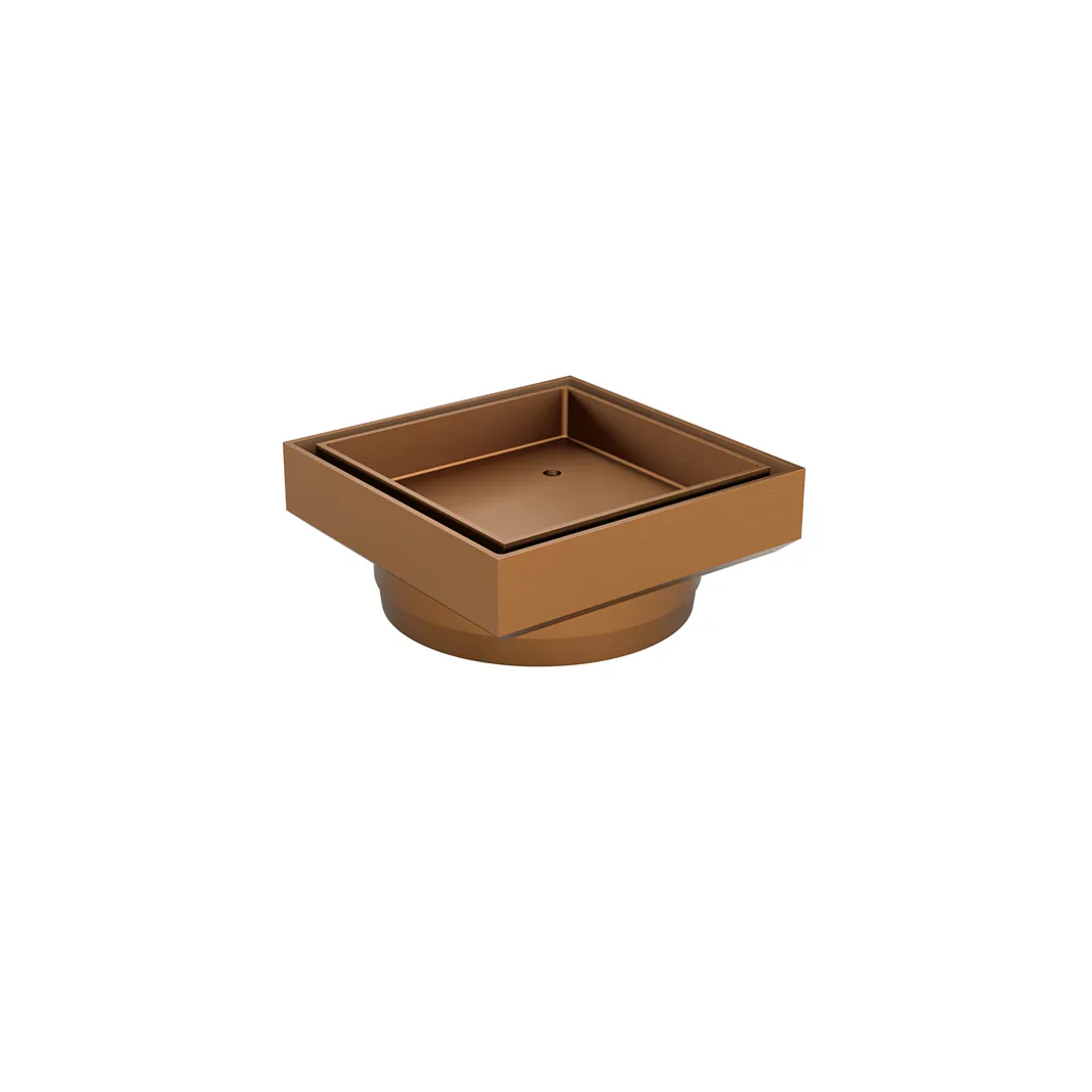 Meir Shower Waste With Tile Insert Lustre Bronze - Image 3