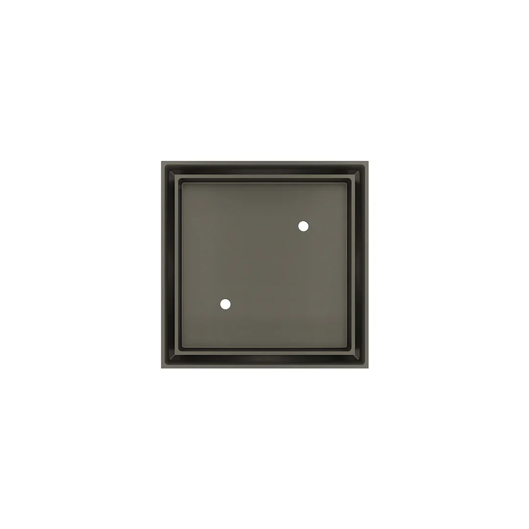 Meir Shower Waste With Tile Insert Gun Metal - Image 4