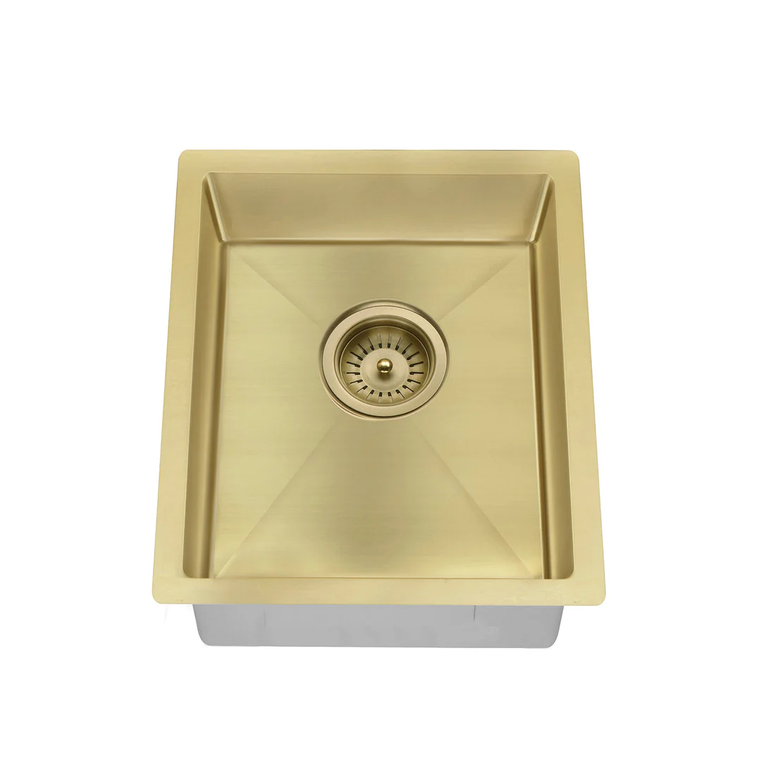 Meir Kitchen Sink Single Bowl 380 X 440 Tiger Bronze - Image 4
