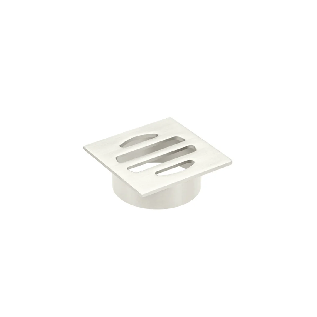 Meir Square Floor Grate Shower Drain 50Mm Outlet Brushed Nickel - Image 4