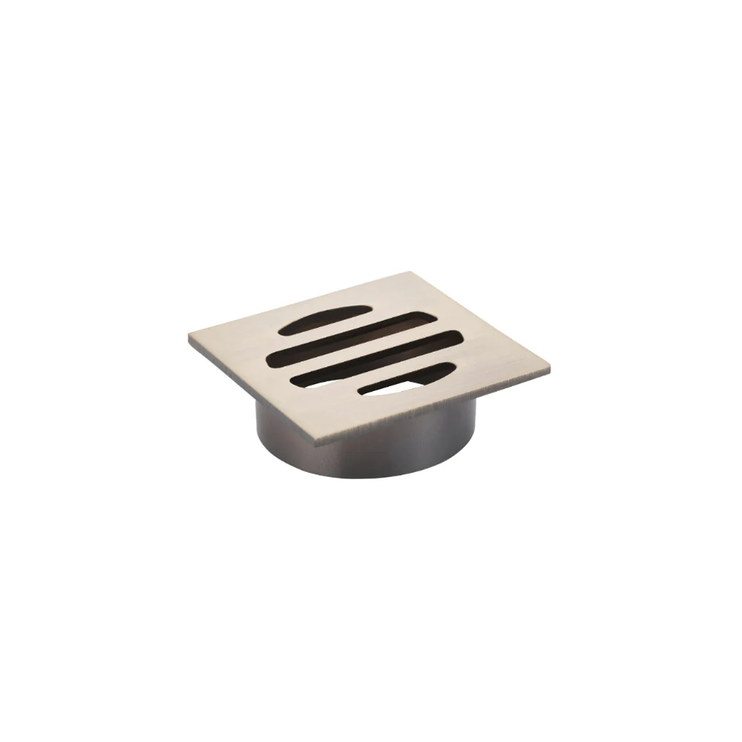 Meir Square Floor Grate Shower Drain 50Mm Outlet Champagne - Image 4