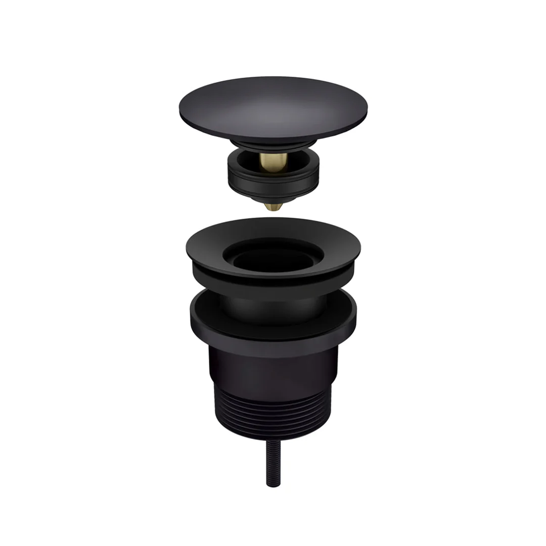 Meir Universal All In One Pop Up Waste Basin & Bath Matte Black - Image 2