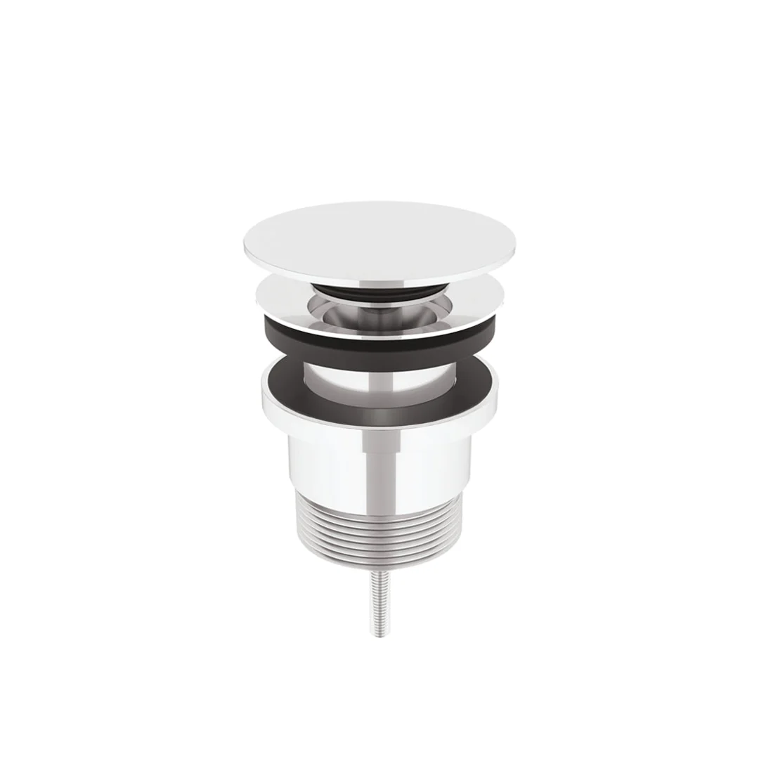 Meir Universal All In One Pop Up Waste Basin & Bath Polished Chrome - Image 4