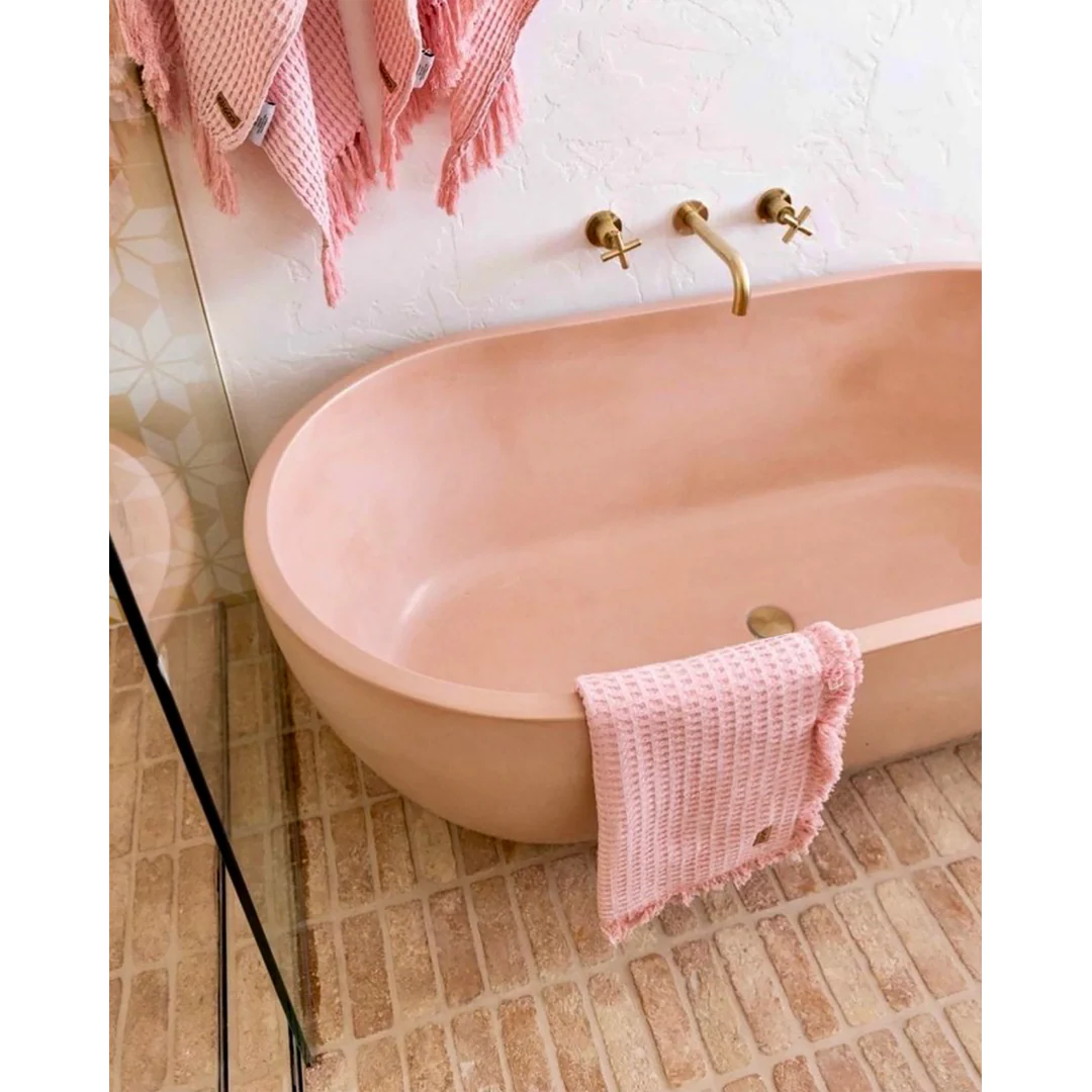 Meir Universal All In One Pop Up Waste Basin & Bath Tiger Bronze - Image 5