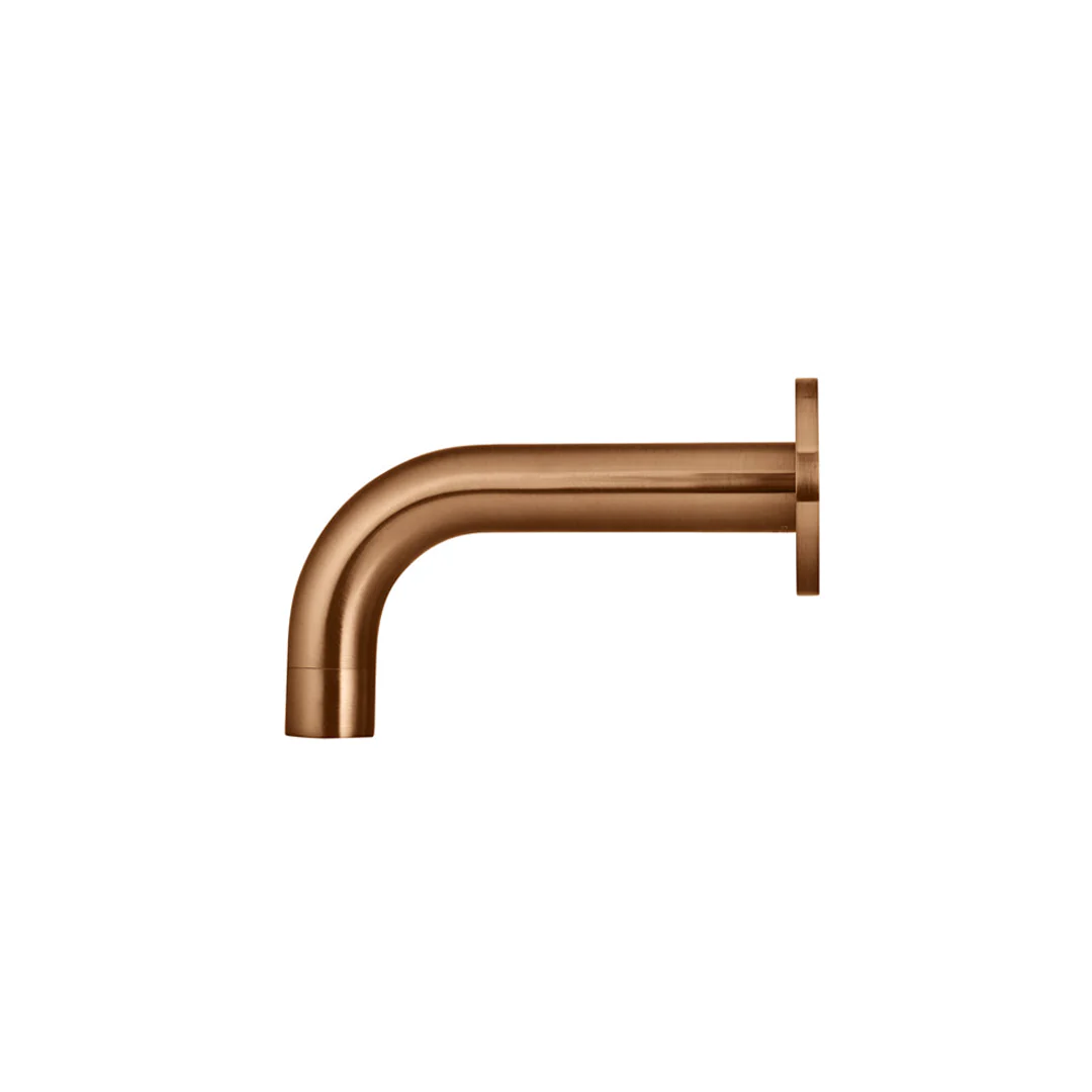 Meir Universal Round Curved Spout 130Mm Lustre Bronze - Image 3