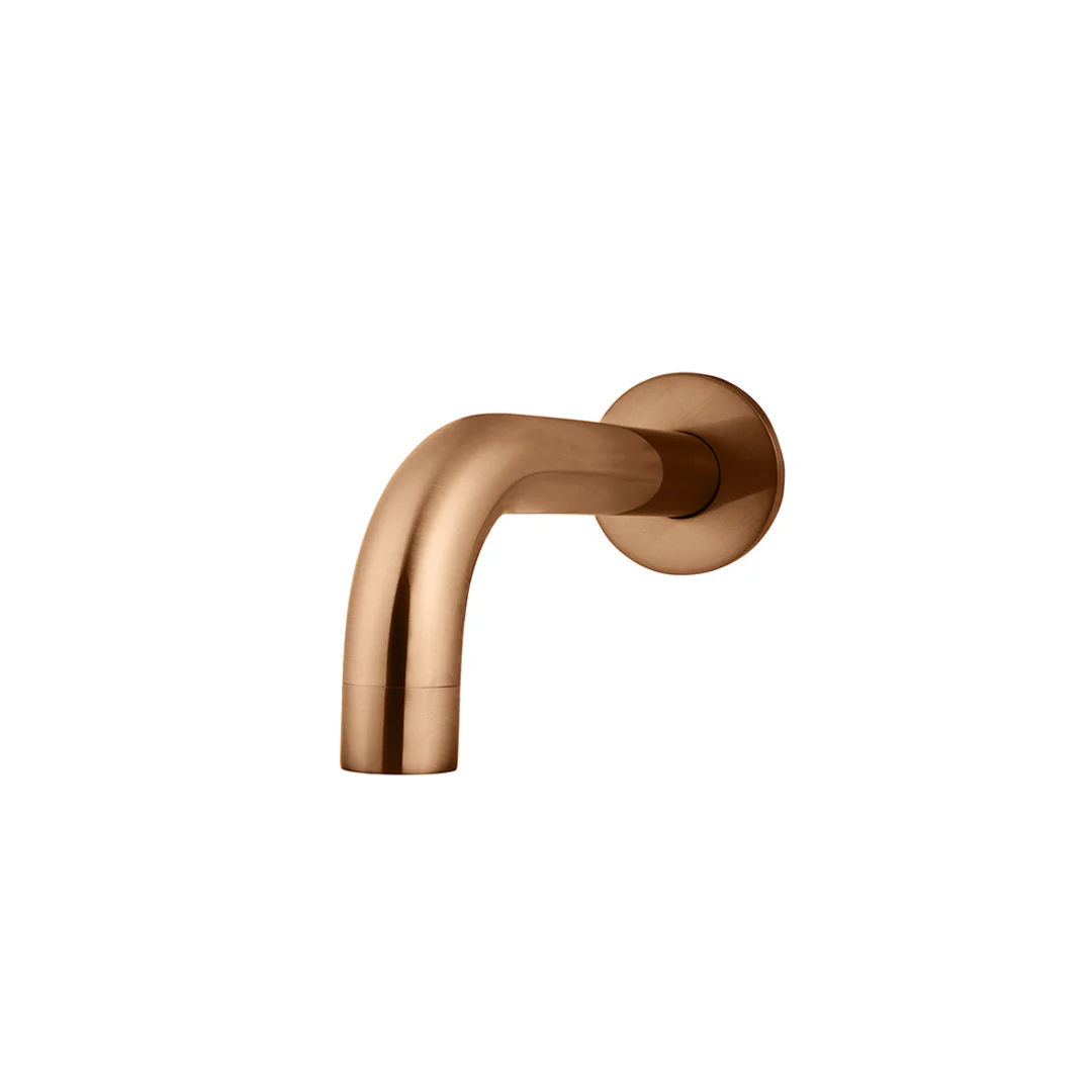 Meir Universal Round Curved Spout 130Mm Lustre Bronze - Image 4
