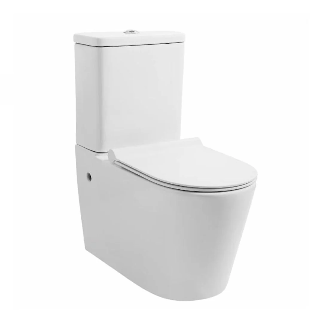 Mezio Rimless Wall Faced Toilet Suite - Image 2