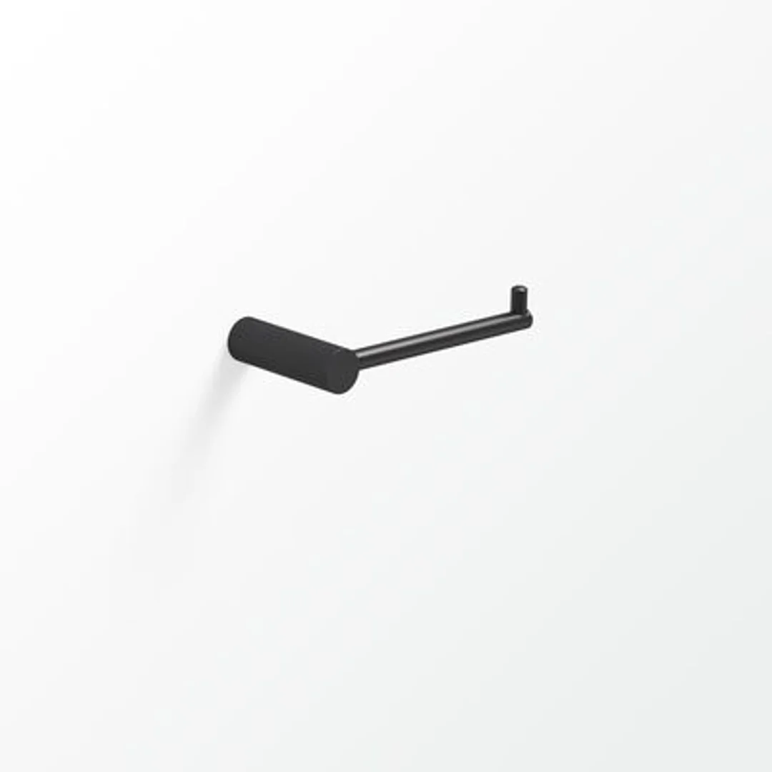 Minus Toilet Roll Holder - Right In Matt Black(Avenir P#:Mistrh-Rf Mb) - Image 2
