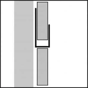 Mr. Wet Wall 10Mm End Cap Trim 2400Mm Silver - Image 3