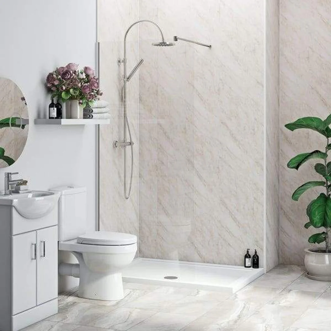 Mr. Wet Wall Rose Gold Marble Gloss Wall Panel 2400X1000X10Mm - Image 3