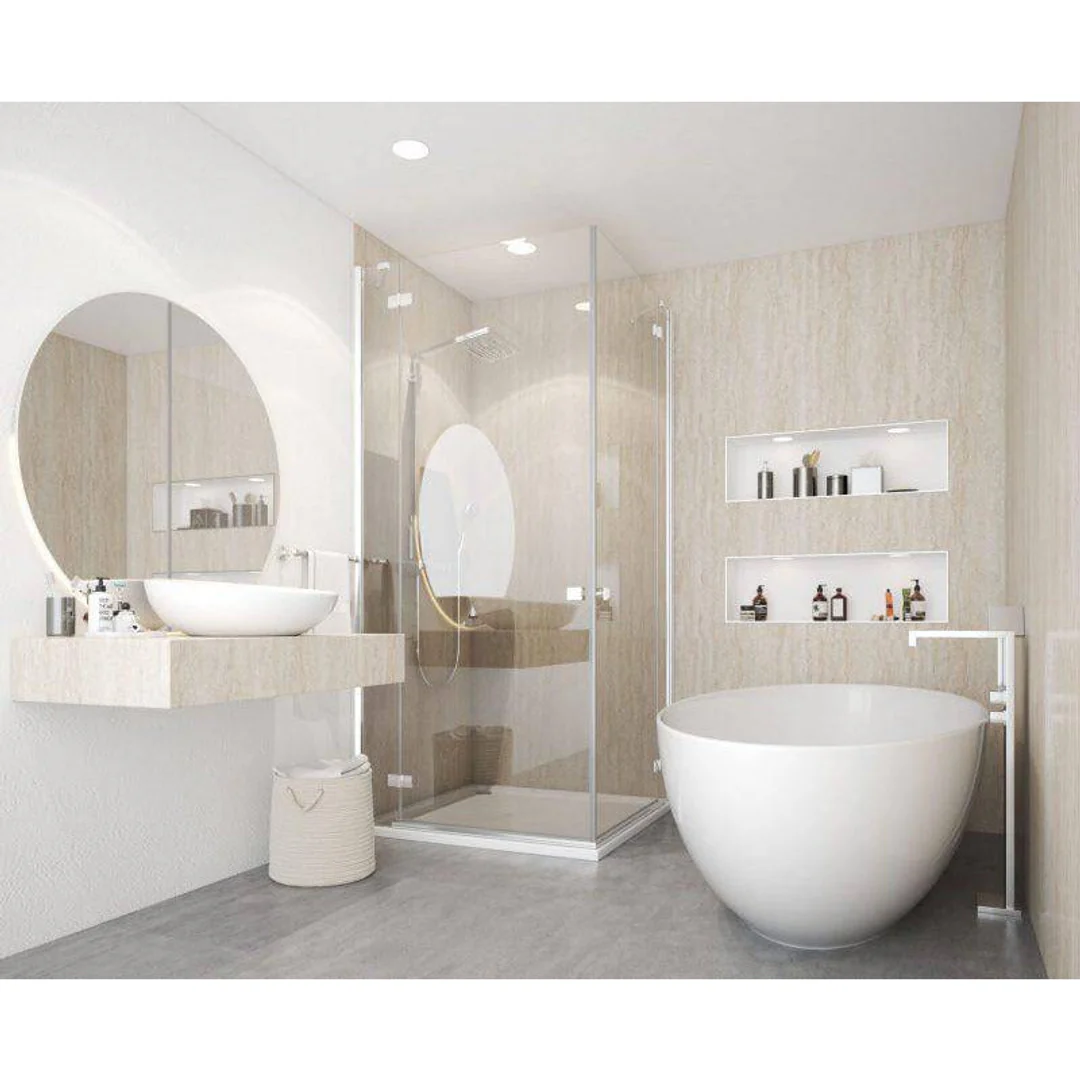 Mr. Wet Wall Travertine Matte Wall Panel 2400X1000X10Mm - Image 4