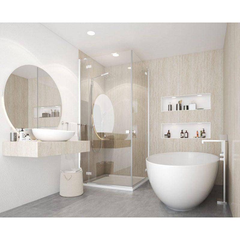 Mr. Wet Wall Travertine Matte Wall Panel 2400X1000X10Mm - Image 7