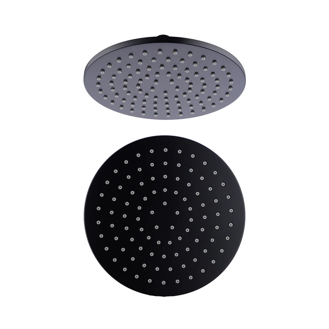 Nero 200Mm Round Shower Head Matt Black - Image 4