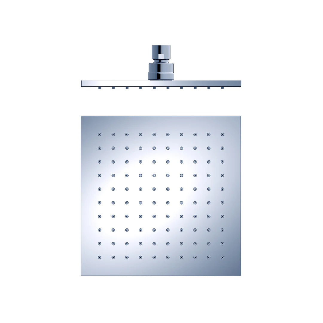 Nero 200Mm Square Shower Head Chrome - Image 6