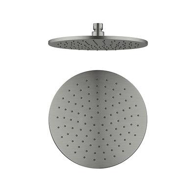 Nero 250Mm Round Shower Head Gun Metal Grey - Image 8