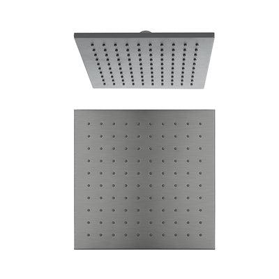 Nero 250Mm Square Shower Head Gun Metal Gey - Image 8