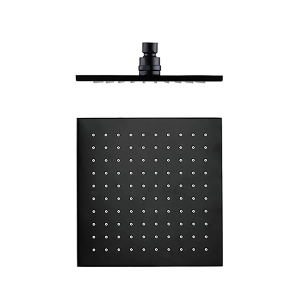 Nero 250Mm Square Shower Head Matt Black - Image 2