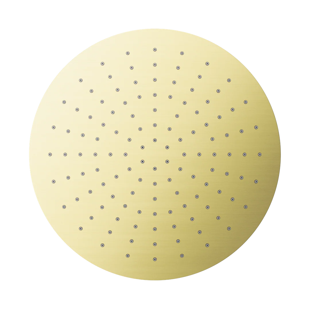 Nero 300Mm Round Shower Head Brushed Gold - Image 5