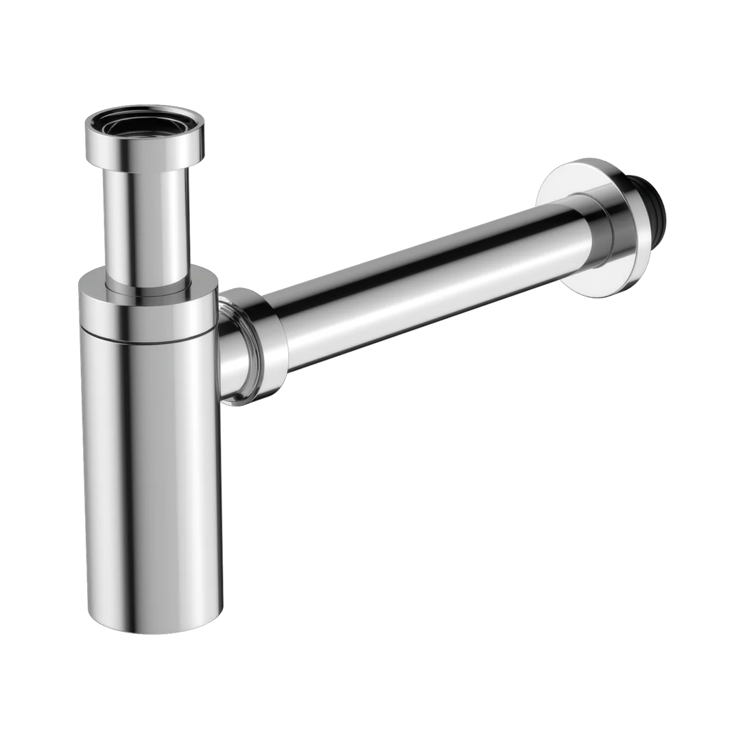 Nero 40Mm Round Bottle Trap Chrome