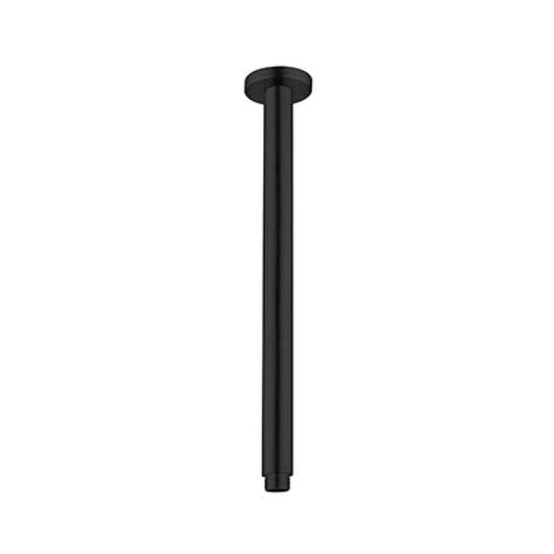 Nero 450Mm Round Ceiling Arm Matt Black