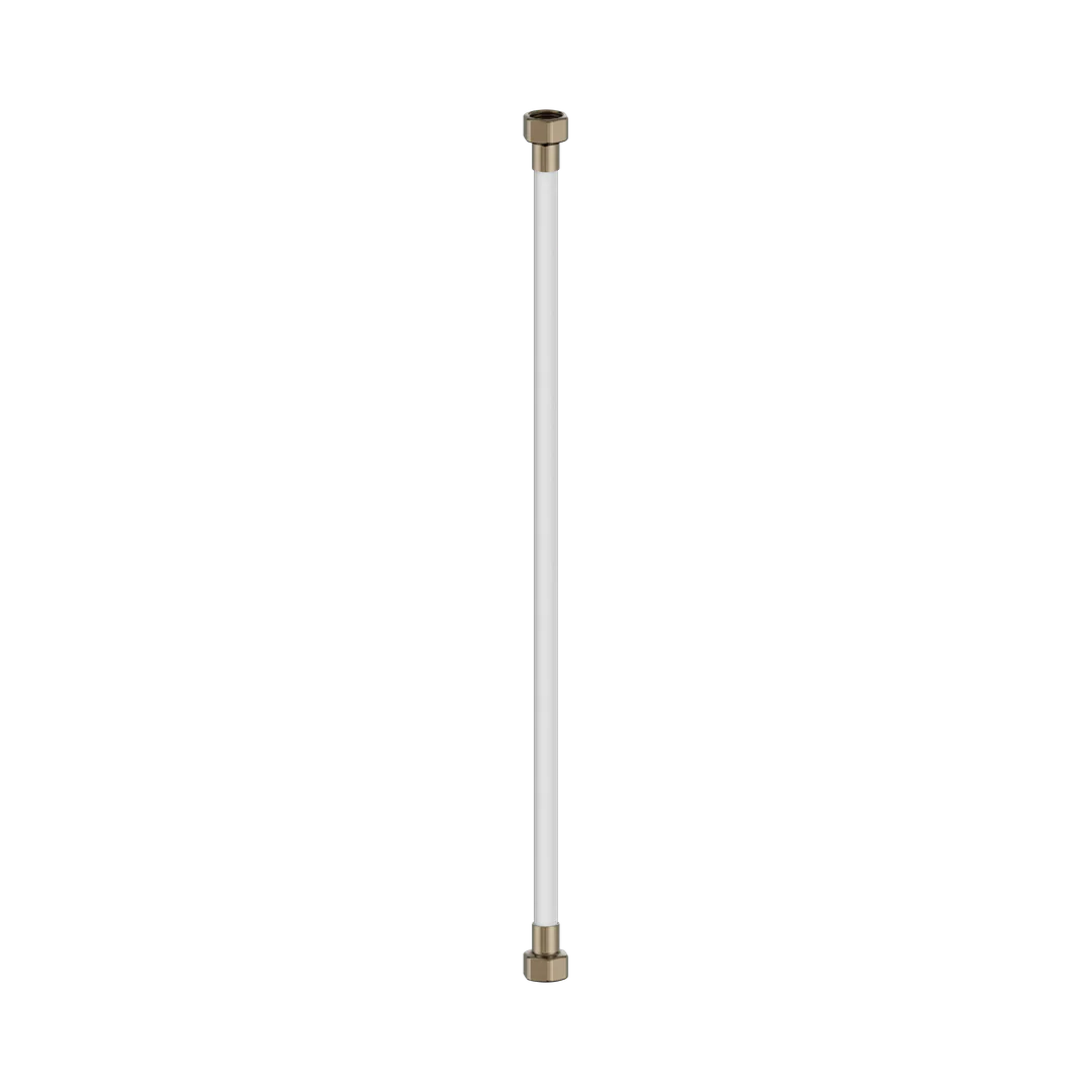 Nero 500Mm Premium G1/2 Female Flexible Water Connector Hose Brushed Bronze
