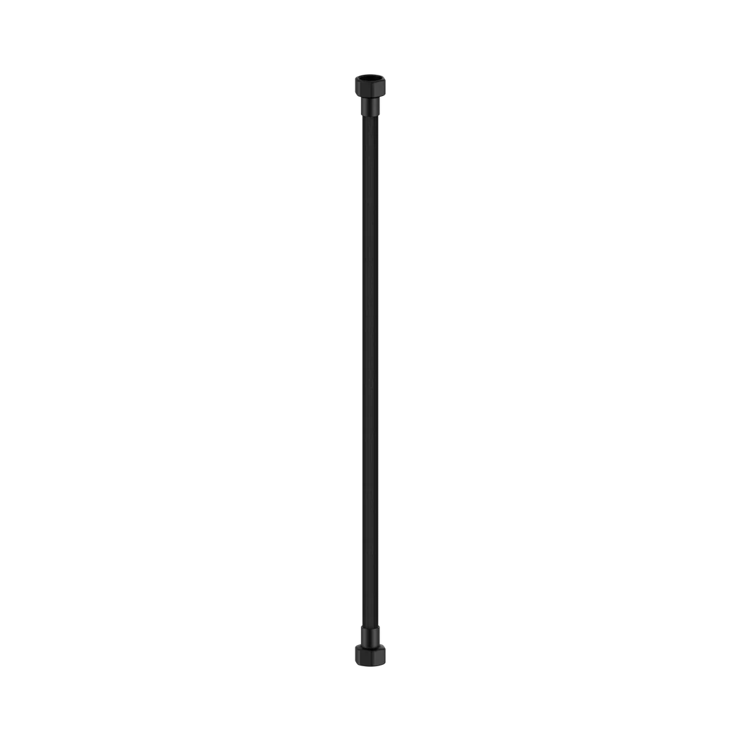 Nero 500Mm Premium G1/2 Female Flexible Water Connector Hose Matte Black
