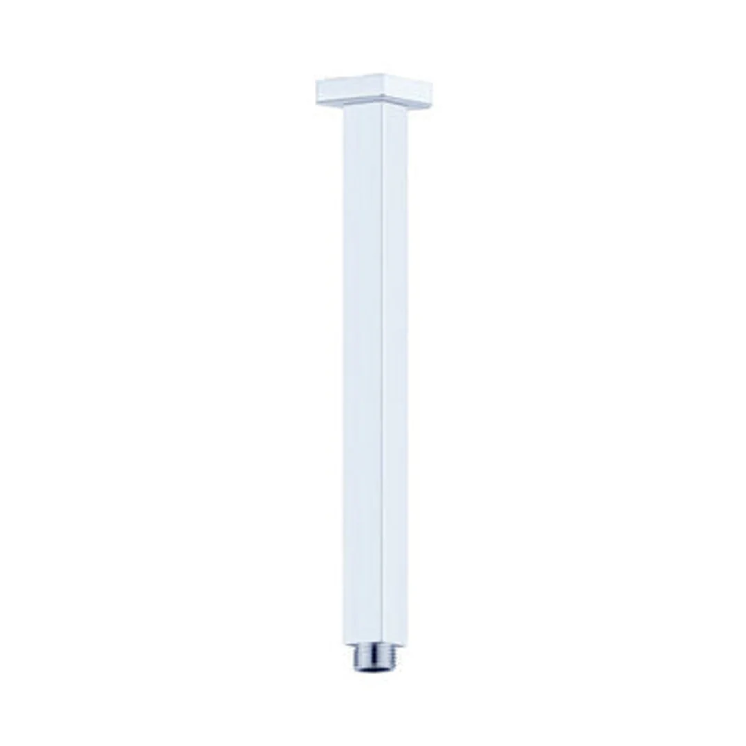 Nero 600Mm Square Ceiling Arm Chrome