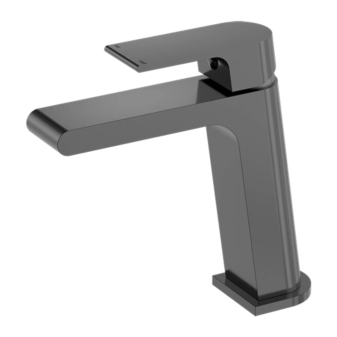 Nero Bianca Basin Mixer Gun Metal Grey