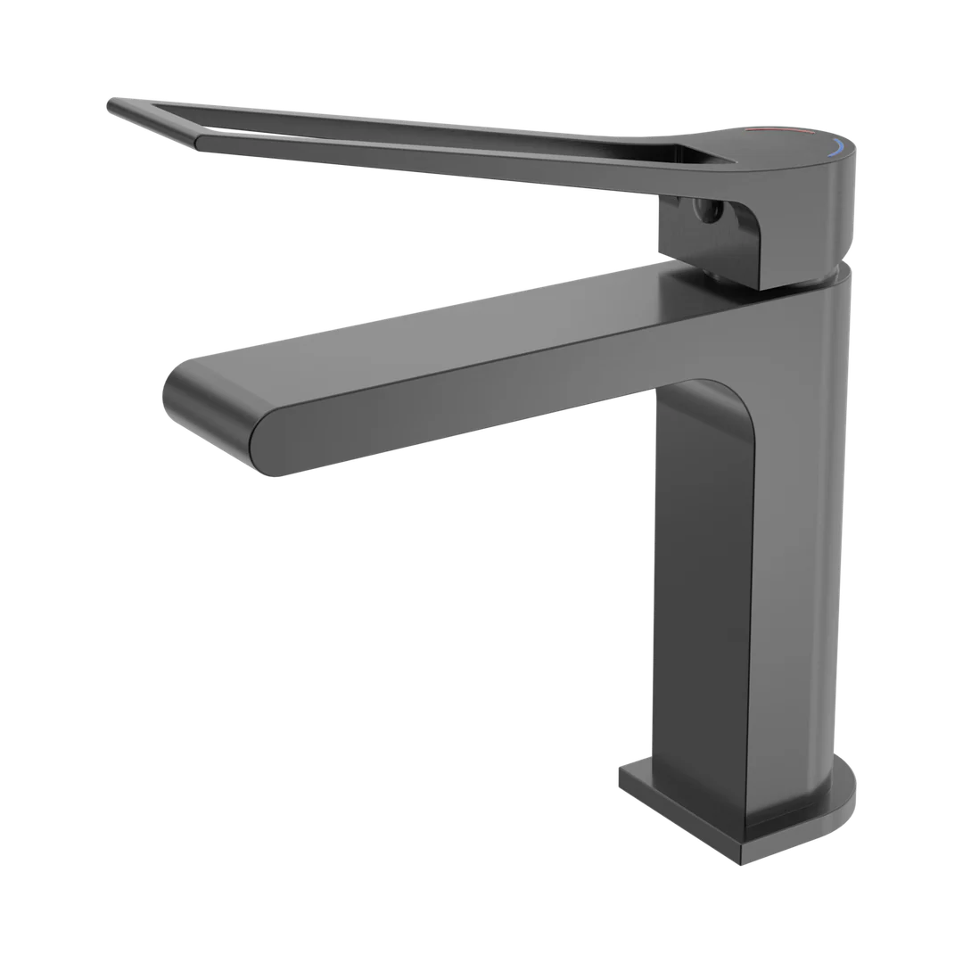 Nero Bianca Care Basin Mixer Gun Metal