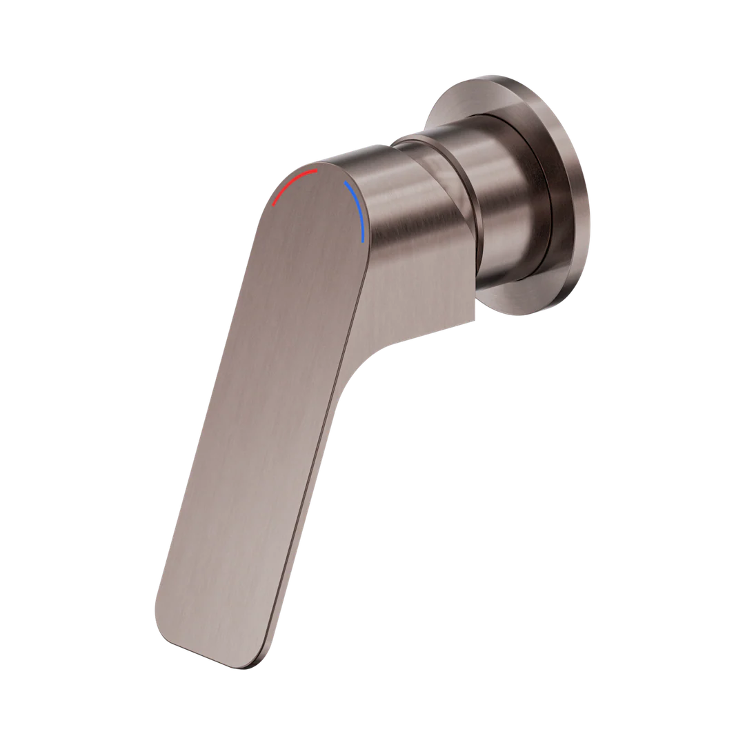 Nero Bianca Care Shower Mixer 60Mm Plate Brushed Bronze
