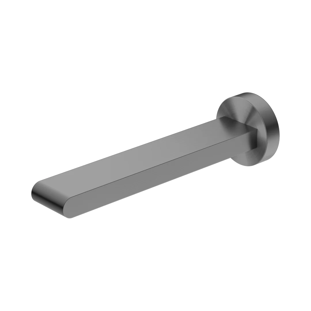 Nero Bianca Fixed Bath Spout Only 200Mm Gun Metal