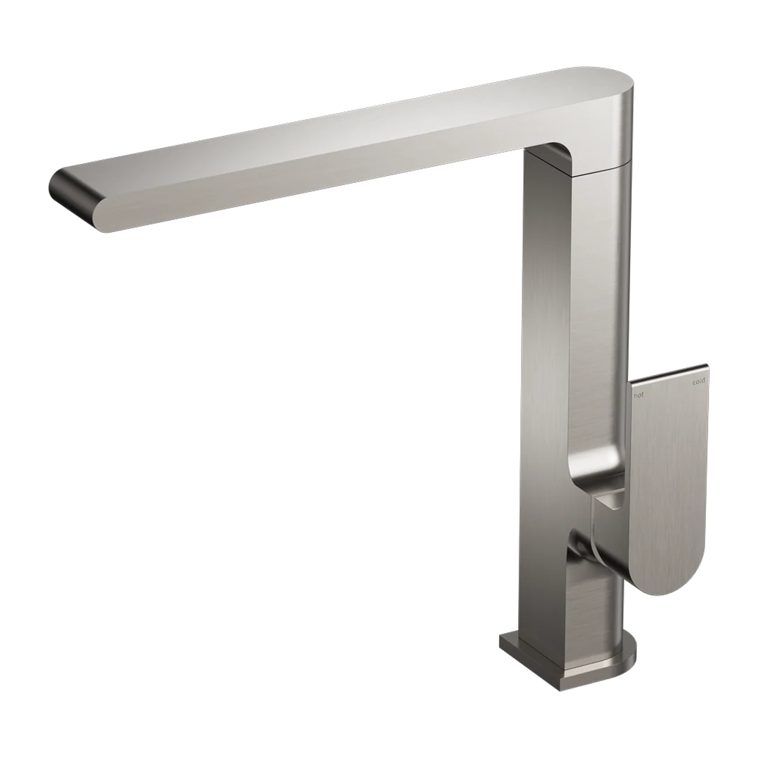 Nero Bianca Kitchen Mixer Brushed Nickel - Image 4