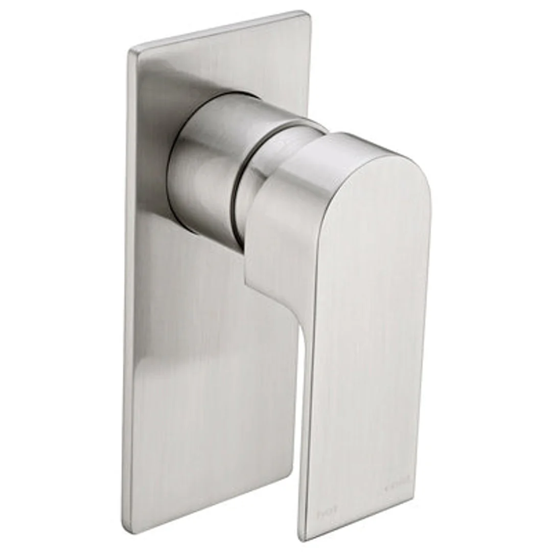 Nero Bianca Shower Mixer Brushed Nickel - Image 2
