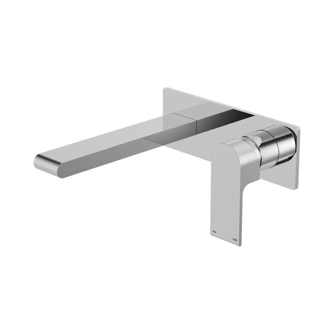 Nero Bianca Wall Basin/Bath Mixer 230Mm Chrome