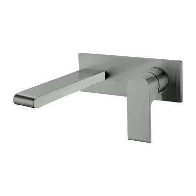 Nero Bianca Wall Basin Mixer Gun Metal Grey - Image 4