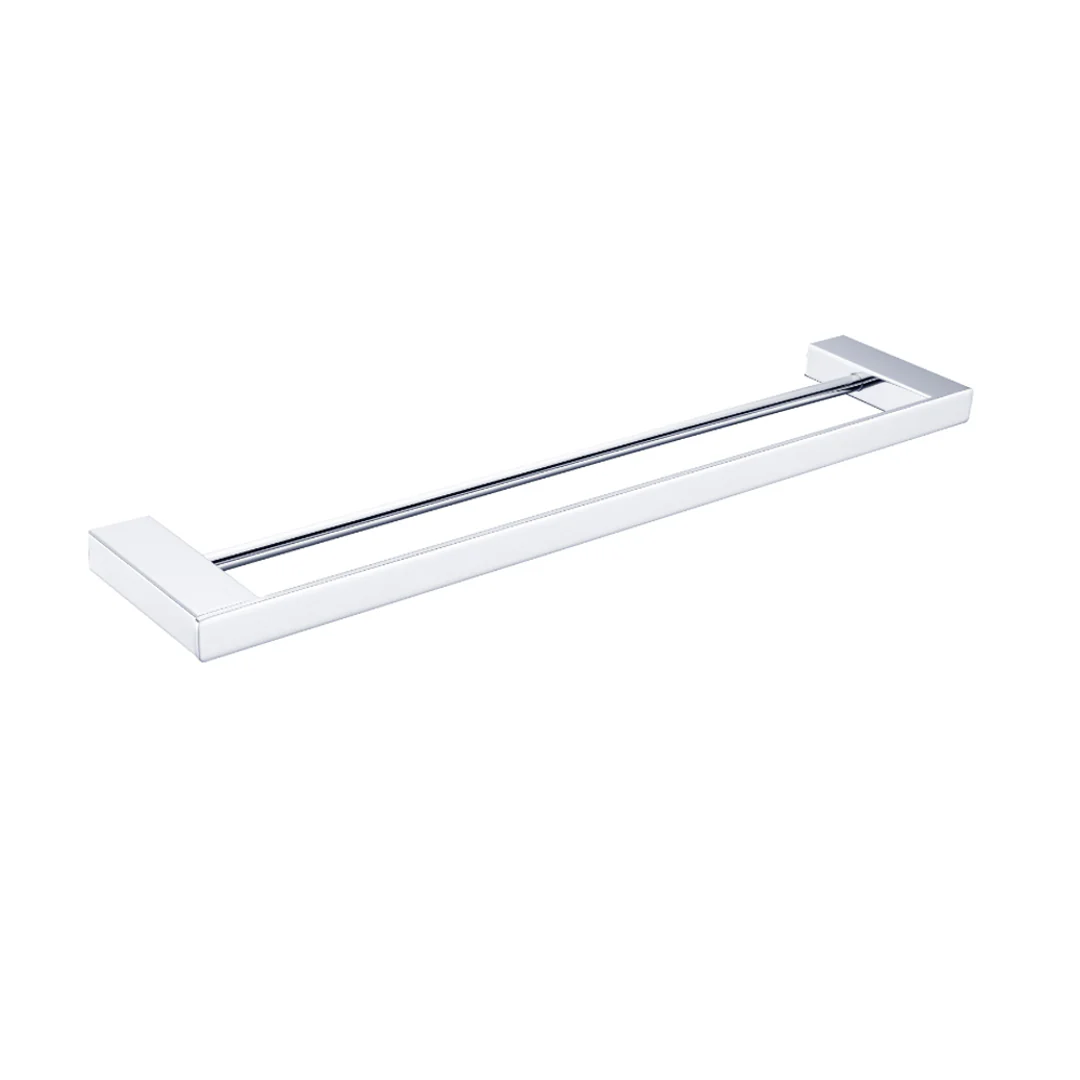Nero Celia 600Mm Double Towel Rail Chrome