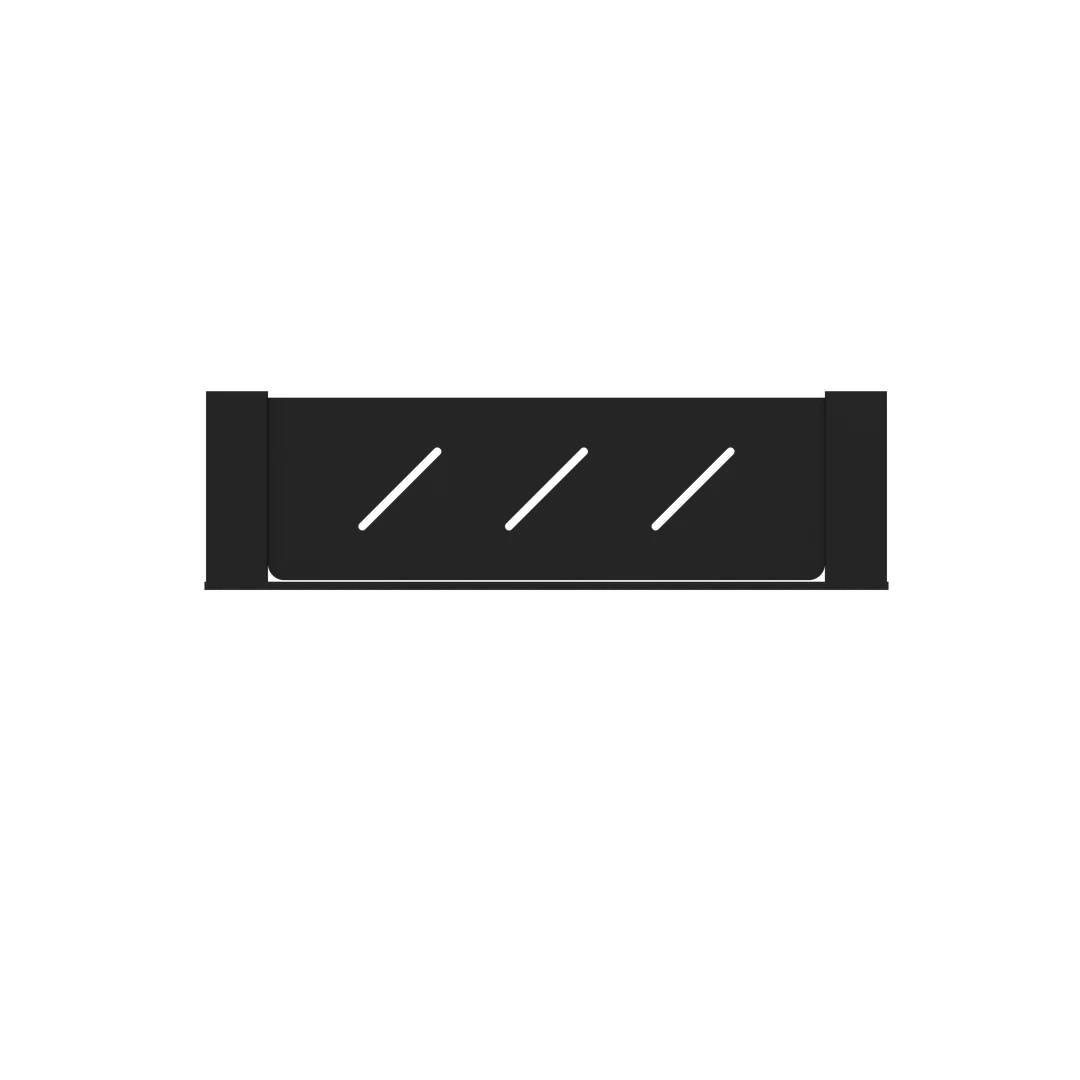 Nero Celia Metal Shelf Matt Black - Image 4