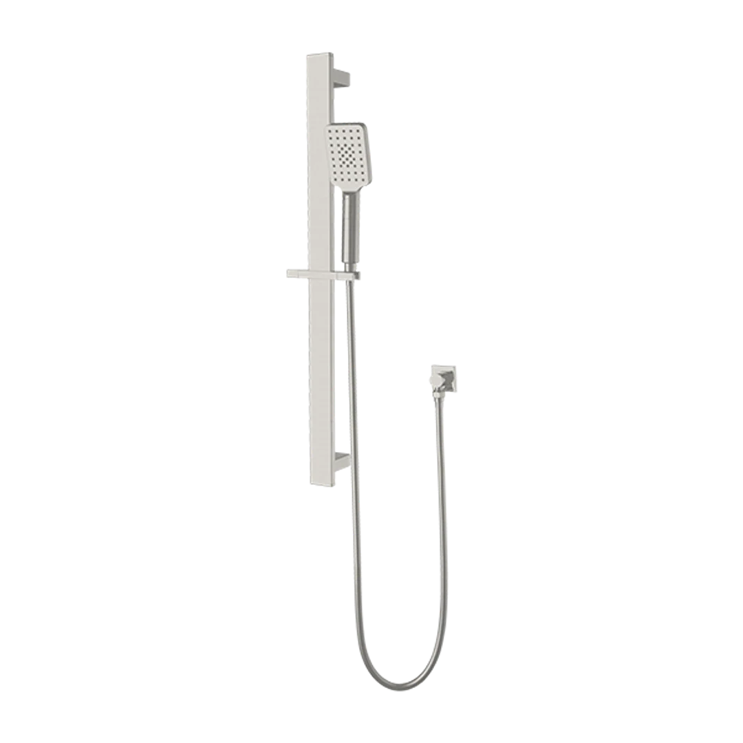 Nero Celia New Shower Rail Brushed Nickel - Image 4