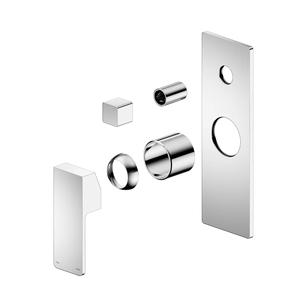 Nero Celia Shower Mixer With Diverter Trim Kits Only Chrome