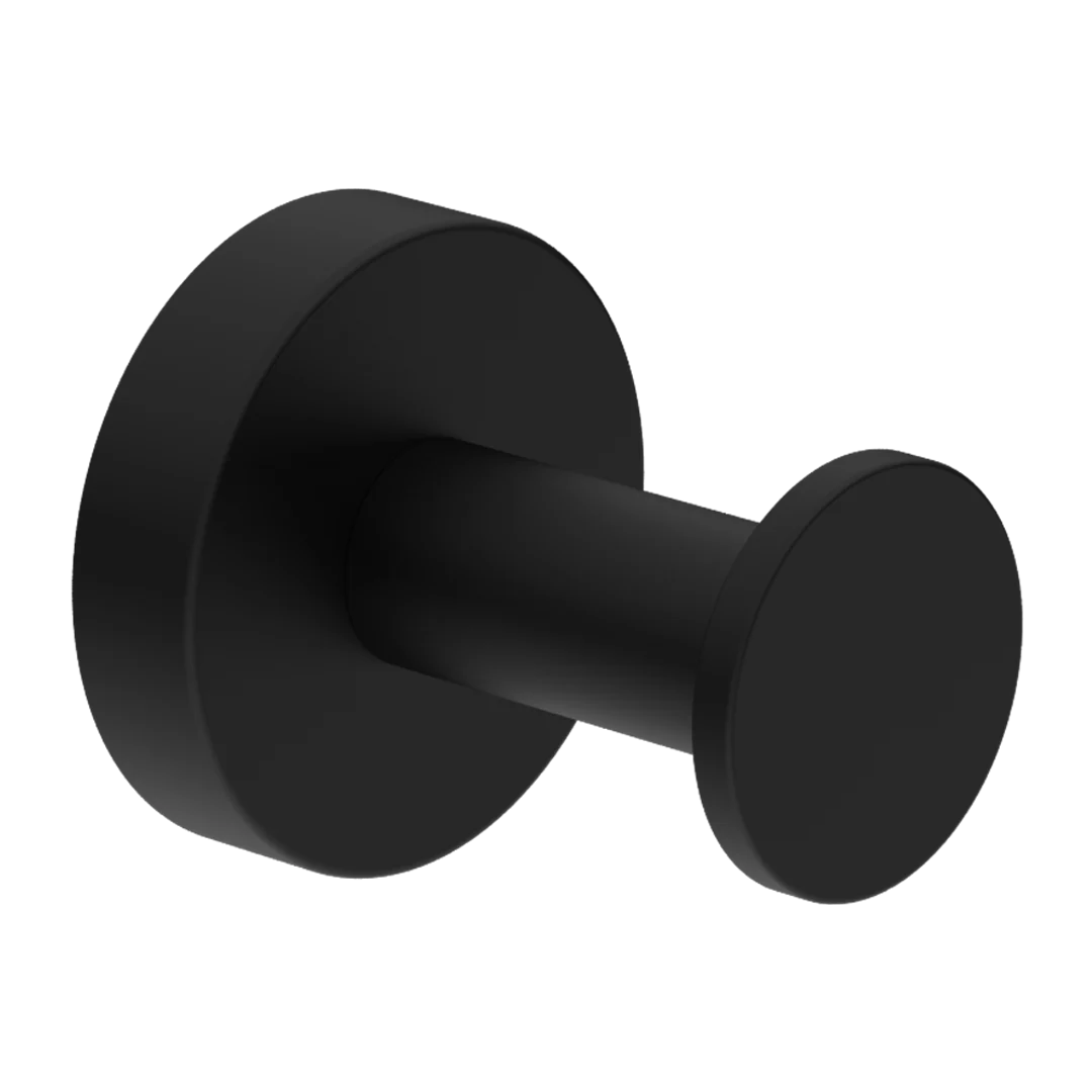 Nero Classic Robe Hook Matte Black - Image 2