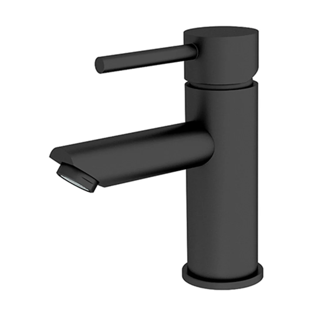 Nero Dolce Basin Mixer Straigh Spout Matt Black